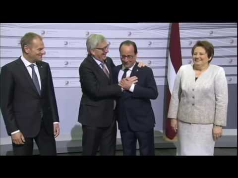 PIJANY TUSK? oraz nawalony jak stodoła Jean Claud Juncker