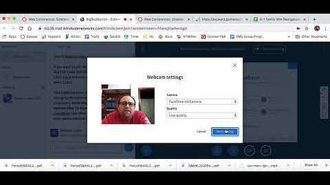 GMS Canvas Video Conferencing (how to for students)