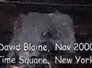 David Blaine Frozen In Ice