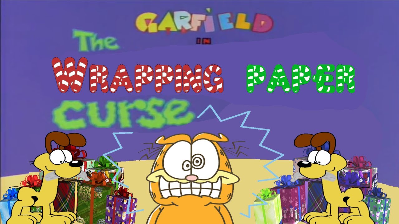 The Wrapping Paper Curse - Garfield and Friends (fan animation)