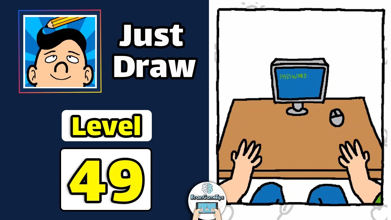 Just Draw - Level 49 August 3 Answer
