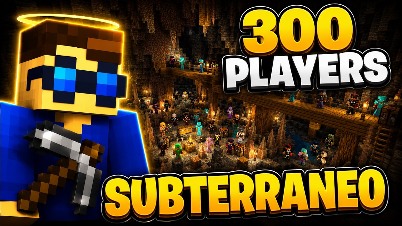 PRENDI 300 PLAYERS NA SOCIEDADE SUBTERRANEA