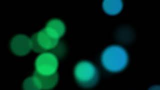 4K Vibrant Green and Blue Bokeh Gradient | Relaxing Animated Screensaver