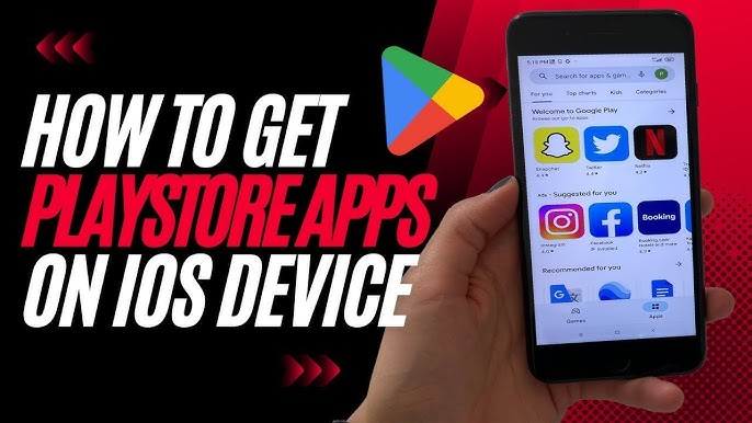 How to Use Google Play Store on iPhone! [EASY] 