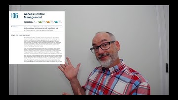 CIS Critical Security Controls Version 8 - Control #6: Access Control Management