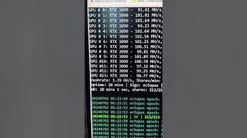 VAST.AI, I am successfully mining with 13 Nvidia GPUs from VAST.Ai with my own hardware. #bitcoin