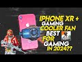IS IPHONE XR+GAMING COOLER FAN BEST FOR GAMING🔥•IPHONE XR BGMI/PUBG TEST 2024🥰•IPHONE 10R REVIEW👀