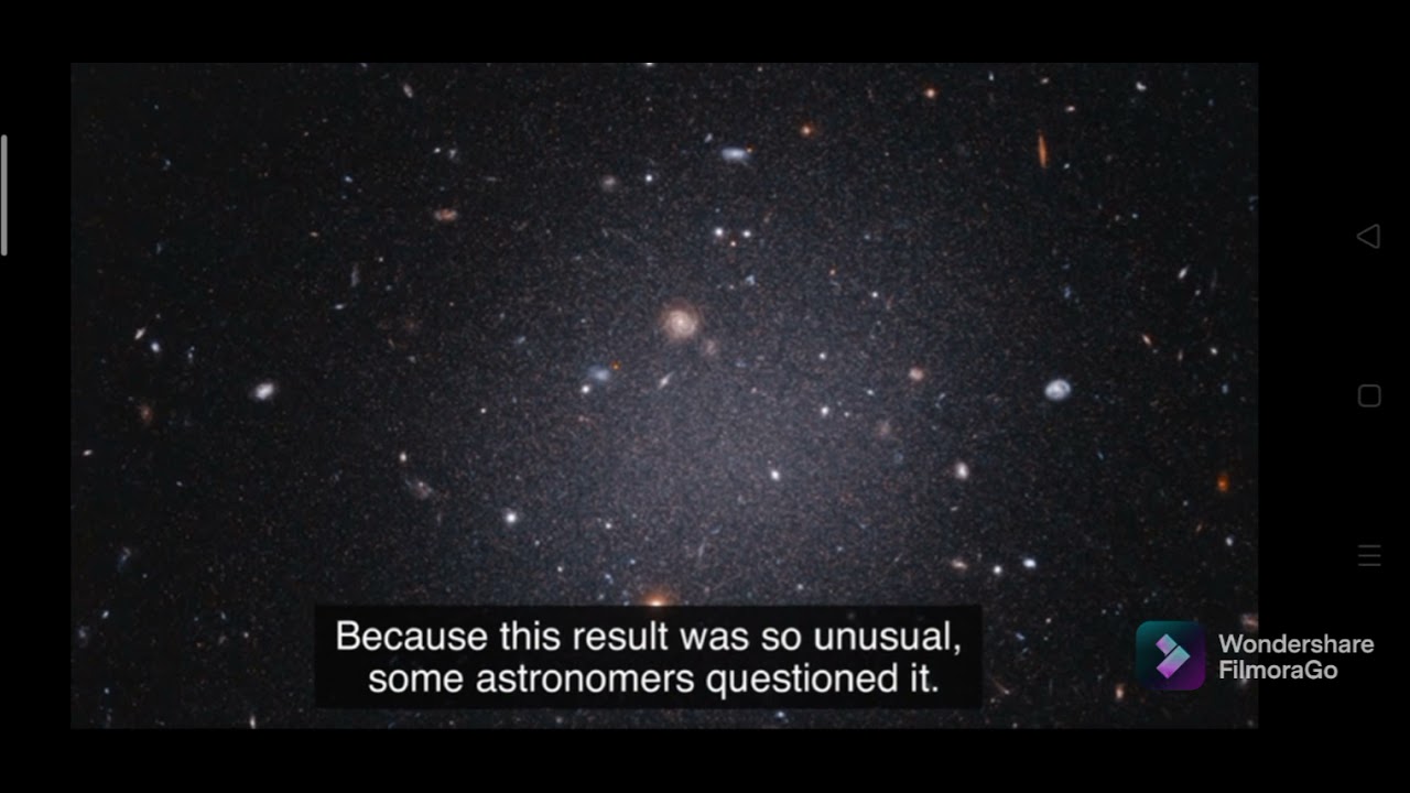 Mystery of Galaxy's missing Dark matter deepens - YouTube