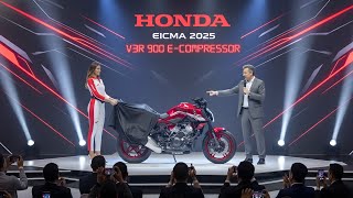 Eicma 2025  2026 New Honda V3r Ecompressor Finally Revealed features  Benefits