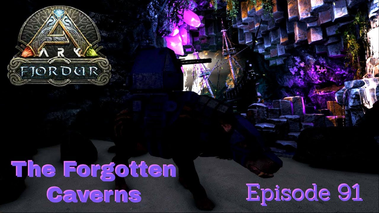 The Caverns has a reason for its name! ARK Fjordur