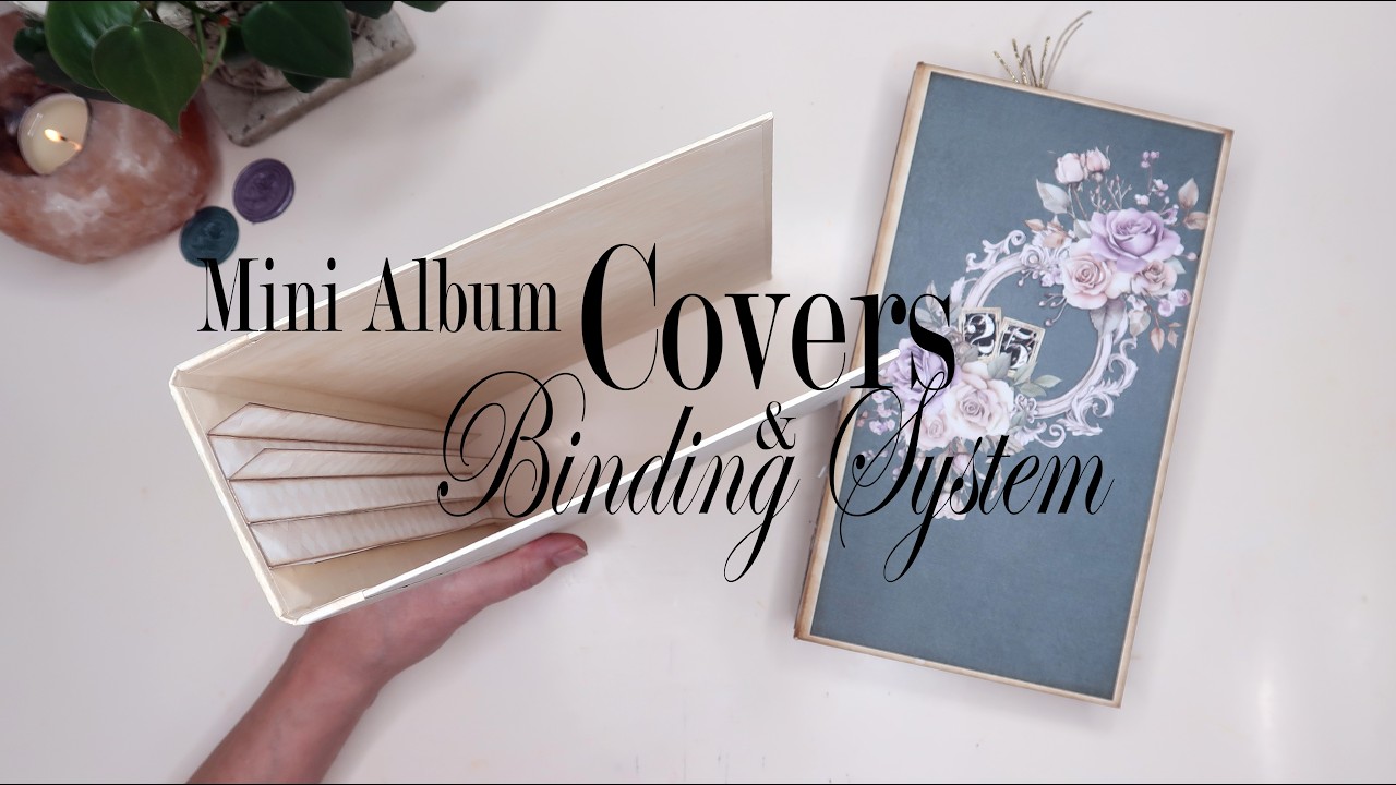 Mini Album Chip Board Covers & Page Binging System