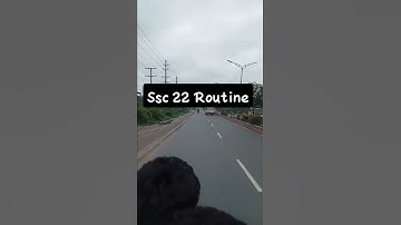 Ssc 22 routine#ssc22