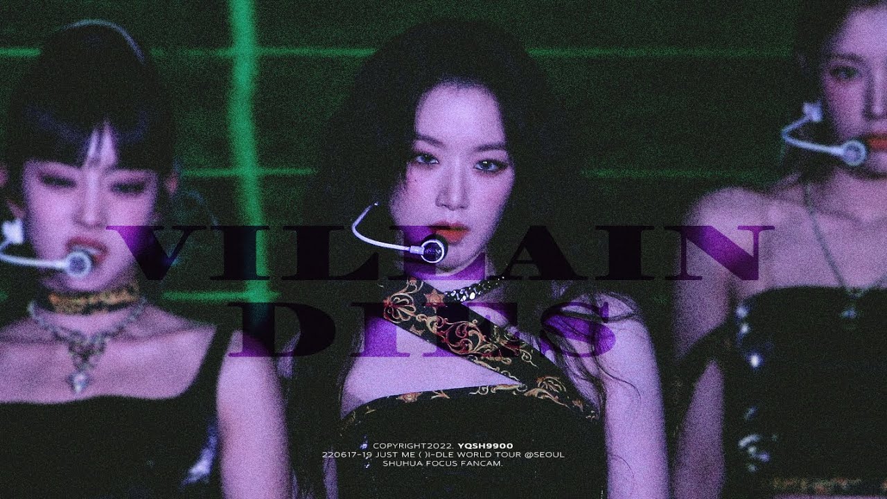 [4K] 220619 VILLAIN DIES (여자)아이들 슈화 직캠 (G)I-DLE SHUHUA focus fancam.