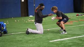 Infield Training Footwork and Groundball Techniques