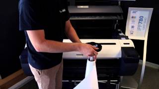Loading Paper - Canon iPF765 (How to)