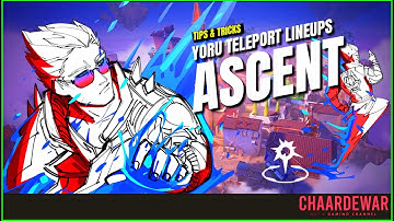 Yoru Teleport lineups for ASCENT | Yoru Plays/Lineups on ASCENT map | New Yoru Buff Patch 5.07