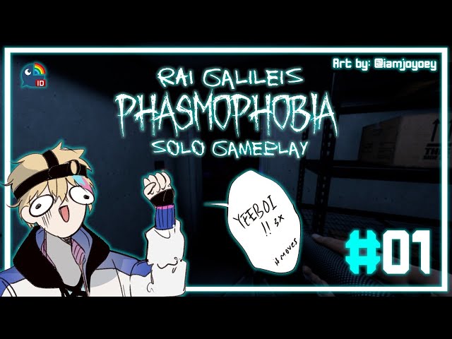 【 Phasmophobia 】Rai Galilei's: Braving the unknown.【 NIJISANJI ID】のサムネイル