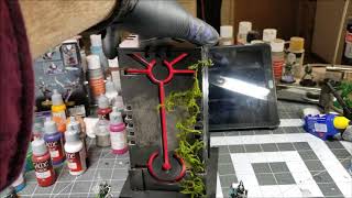 Warhammer 40k Necron terrain, RGB