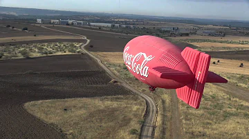 ZEPPELIN COCACOLA - Aeródromo de Villanueva del Pardillo