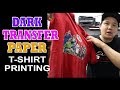 Start Your Own T Shirt printing Business ( Dark Trasfer Paper Materials for Shirt )