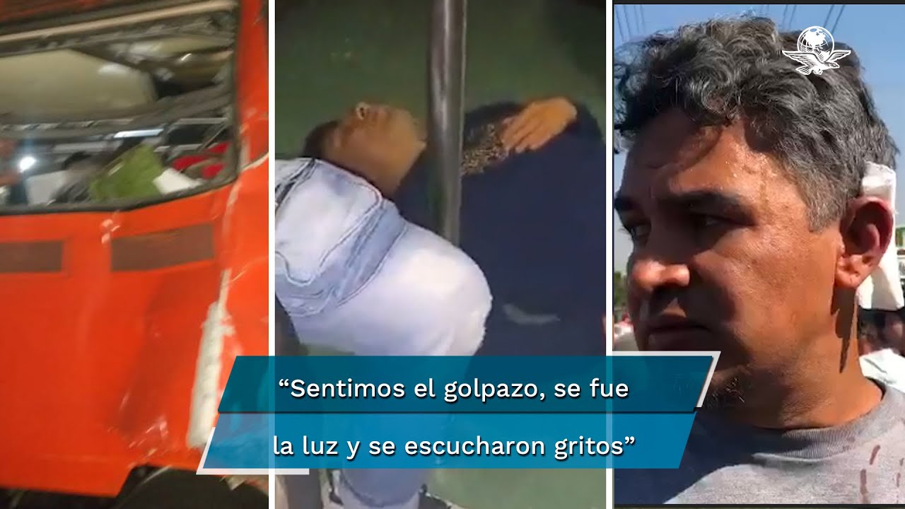 Así se vivió el choque de trenes en la Línea 3 que dejó 1 muerto y 57 heridos