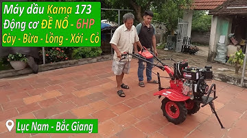 Bàn giao máy xới đất Kachita đề nổ 173 cho tại Lục Nam Bắc Giang