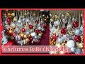 DIY Christmas Balls Chandelier | Robeson Design Inspired