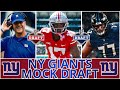 New York Giants 2026 NFL Mock Draft Off-Season Edition, Free Agents, Coaching Staff, etc.