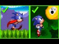 2 NEW AMAZING LEVELS in Sonic 1 ⭐️ S1F Expanded ⭐️ Sonic Forever mods Gameplay