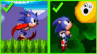 2 NEW AMAZING LEVELS in Sonic 1 ⭐️ S1F Expanded ⭐️ Sonic Forever mods Gameplay