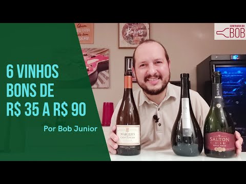 6 vinhos até R$ 90 - Vinho Bom e Barato #13 - Confraria do Bob - Seleção de Fevereiro