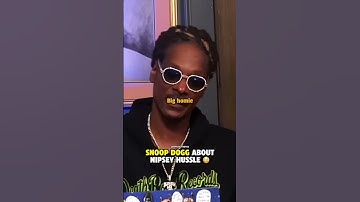 Snoop Dogg on telling Nipsey Hussle to play him in the movie 😲🔥 #beyourself #snoopdogg #nipseyhussle