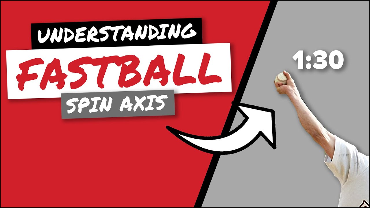 UNDERSTANDING FASTBALL SPIN AXIS YouTube