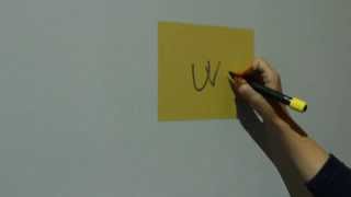 How to write a sticky note in Brainstorm application