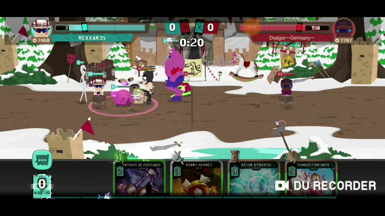 South Park Phone destroyer fr 2019 Rex vs Bradley deck 7800 and open TW pack😅