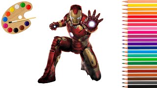 Iron Man Coloring Pages Avengers Coloring Superhero Coloring Pages