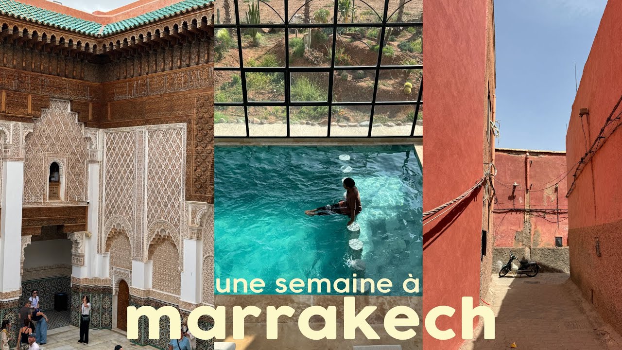 une semaine à marrakech, que faire? (hotel, restos, souk...)