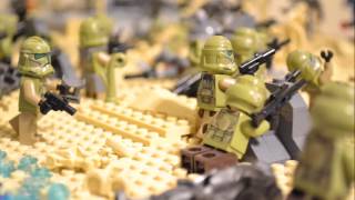 Lego Star Wars: Clone Wars Beach Invasion MOC