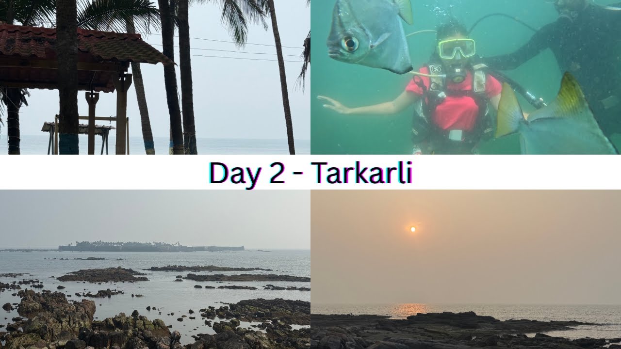 MY 8-DAY TRIP to TARKARLI & GOA || DAY 2