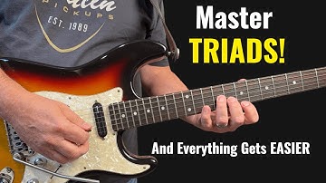 Forget SCALES: Practice Triads Like THIS Every Day (Game Changer)