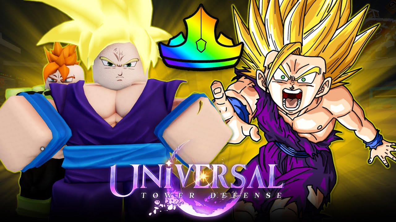 Best Mythic! Ruler Gohan & Android 16 Showcase in Universal Tower Defense