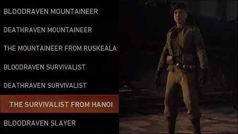 How to Unlock NEW Survivalist From Hanoi Character !! CoDWW2Zombies