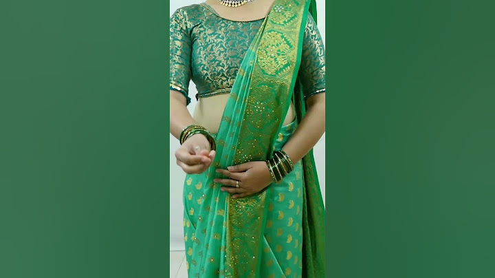 Saree draping tutorial in very easy steps for beginners | new saree draping step by step | sari wear