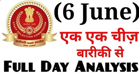 6 जून 2019 || Full DAY Analysis || एक एक चीज़ बारीकी से।