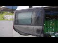 車中泊用の網戸（カーメイト 防虫ネット リアドア用）