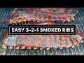 3-2-1 Ribs in my RecTeq Pellet Smoker / Easiest Way to Smoke Ribs