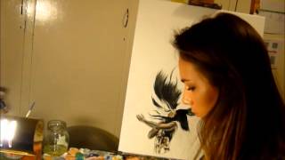 Oil Painting 'Jump'