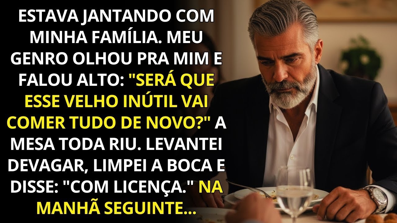 No Jantar Meu Genro Debochou: 