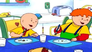 Caillou's Lunch Guest | Caillou | Cartoons for Kids | WildBrain Toons
