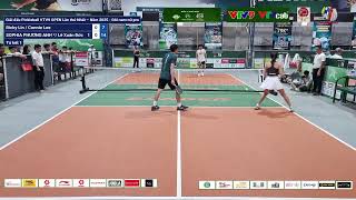 Giải đấu Pickleball VTV9 OPEN Lần thứ Nhất – Năm 2025 - Đôi nam nữ pro